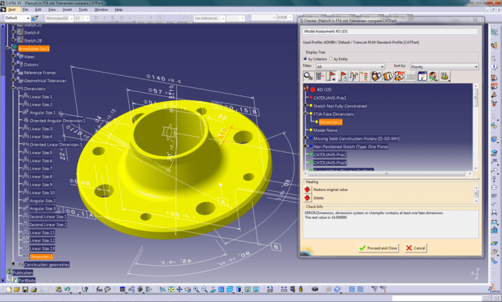 Q-Checker CATIA and FTA